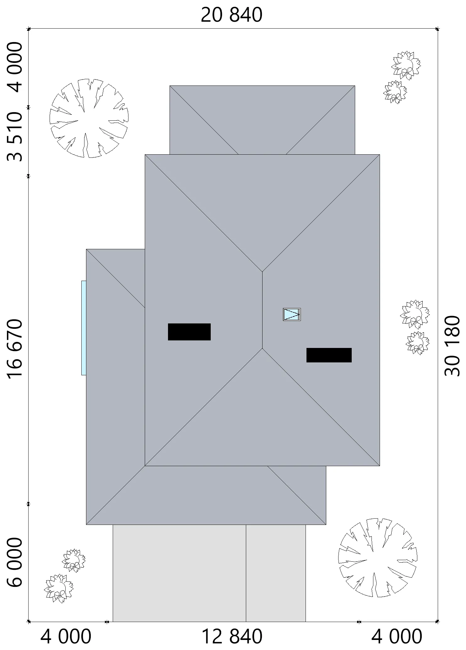 Projekt domu jednorodzinnego o pow. 374 m²: Piętrowy + Piwnica, 3 Sypialnie, Gabinet, 2 Łazienki, Otwarta kuchnia, Garaż