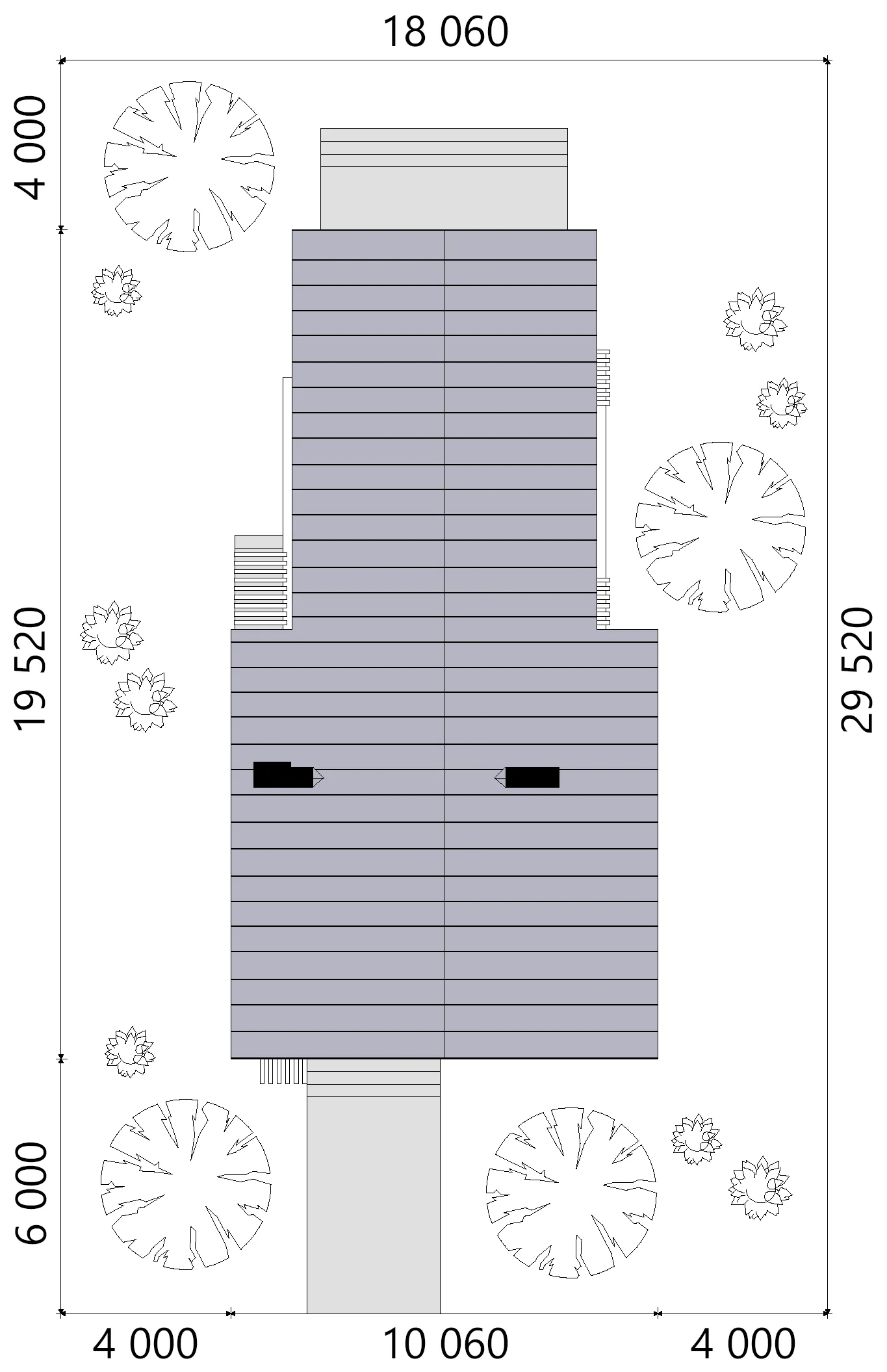 Projekt domu jednorodzinnego o pow. 224 m²: Parterowy z poddaszem użytkowym, 3 Sypialnie, Gabinet, 3 Łazienki, Otwarta kuchnia