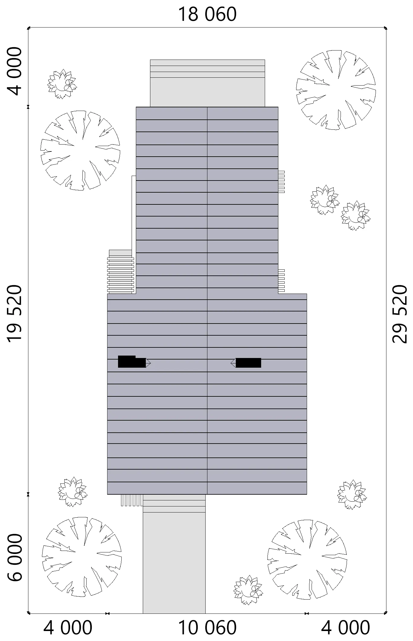Projekt domu jednorodzinnego o pow. 207 m²: Parterowy z poddaszem użytkowym, 2 Sypialnie, Gabinet, 2 Łazienki, Otwarta kuchnia