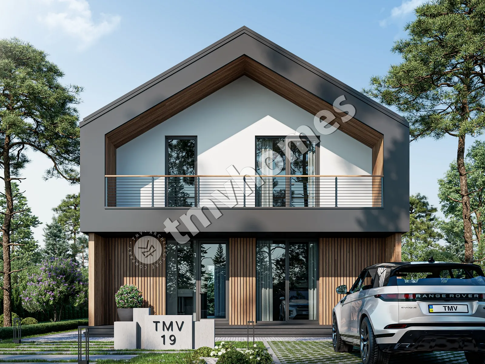 Projekt domu jednorodzinnego o pow. 172 m²: Parterowy z poddaszem użytkowym, 4 Sypialnie, 3 Łazienki, Otwarta kuchnia