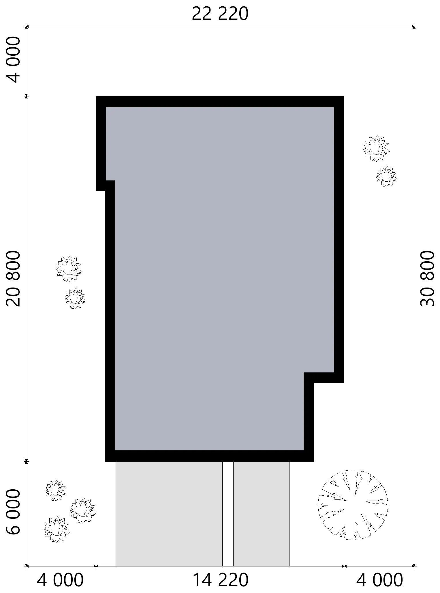 Projekt domu jednorodzinnego o pow. 192 m²: Parterowy, 3 Sypialnie, 2 Łazienki, Otwarta kuchnia, Garaż