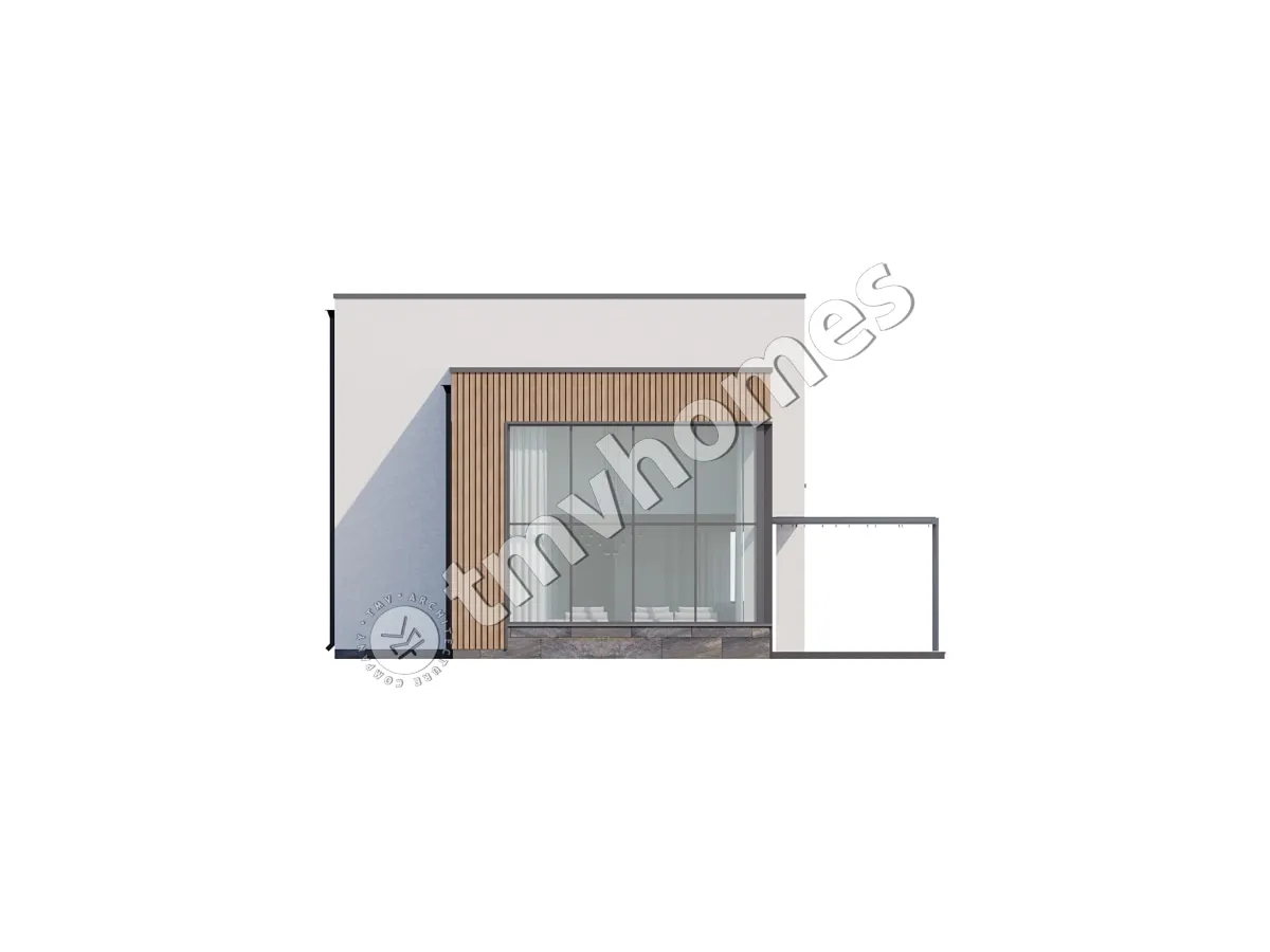 Projekt domu jednorodzinnego o pow. 240 m²: Piętrowy, 3 Sypialnie, Gabinet, 3 Łazienki, Otwarta kuchnia, Garaż