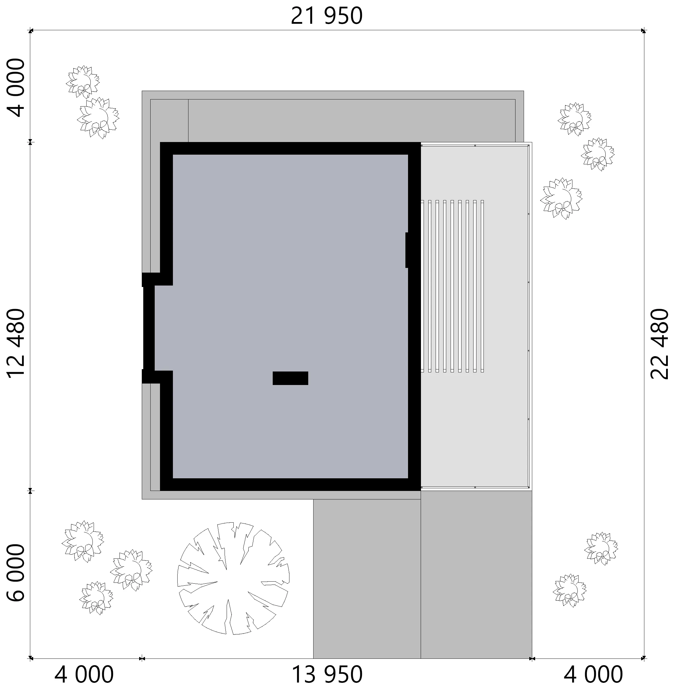 Projekt domu jednorodzinnego o pow. 197 m²: Piętrowy, 3 Sypialnie, 3 Łazienki, Otwarta kuchnia, Wiata