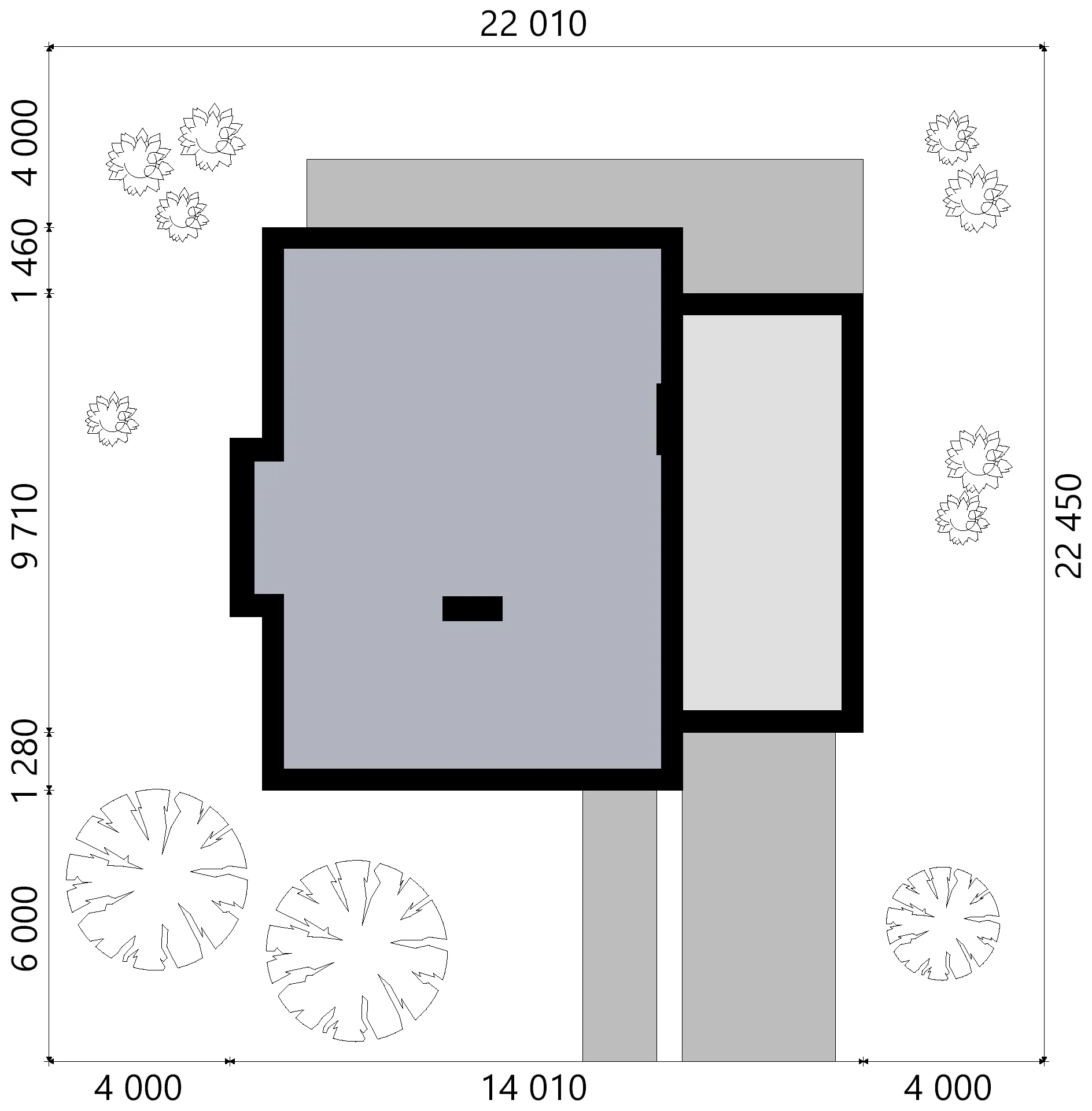 Projekt domu jednorodzinnego o pow. 206 m²: Piętrowy, 3 Sypialnie, 3 Łazienki, Otwarta kuchnia, Garaż