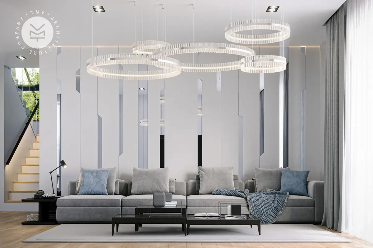 Projekt domu jednorodzinnego o pow. 256 m²: Piętrowy, 4 Sypialnie, Gabinet, 3 Łazienki, Otwarta kuchnia