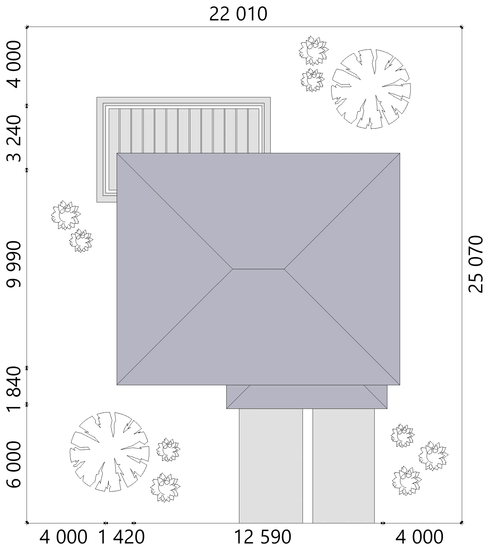 Projekt domu jednorodzinnego o pow. 229 m²: Piętrowy, 3 Sypialnie, Gabinet, 3 Łazienki, Otwarta kuchnia, Garaż