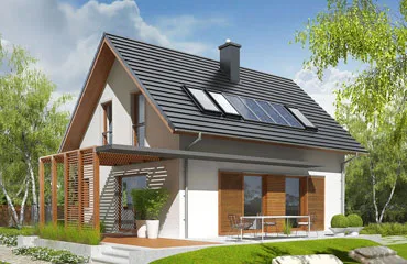 Projekty domów w stylu rustykalnym
