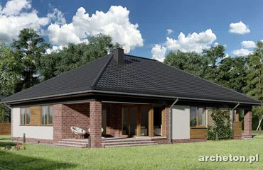 Projekty domów z dachem czterospadowym