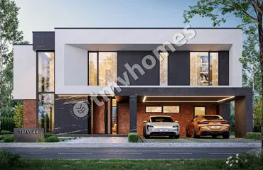 Projekty domów z wiatą garażową