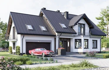 Projekty domów z dużym salonem