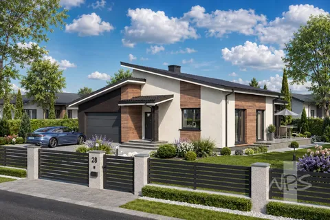 Główne obrazy 3 – Projekt domu parterowego o pow. 161 m², 3 Sypialnie — 47581R