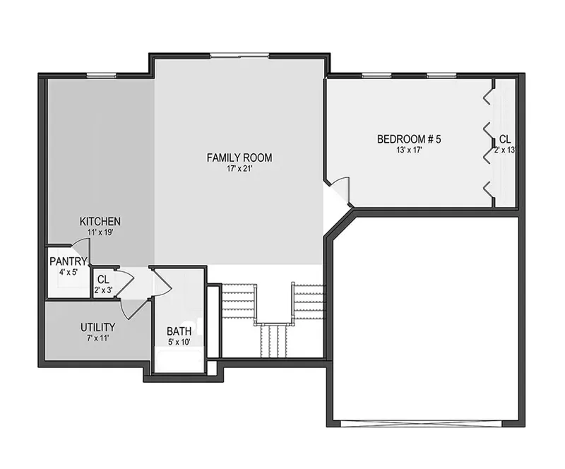 Piwnica 9 – Projekt domu piętrowego o pow. 407 m², 5 Sypialnie — 24507R