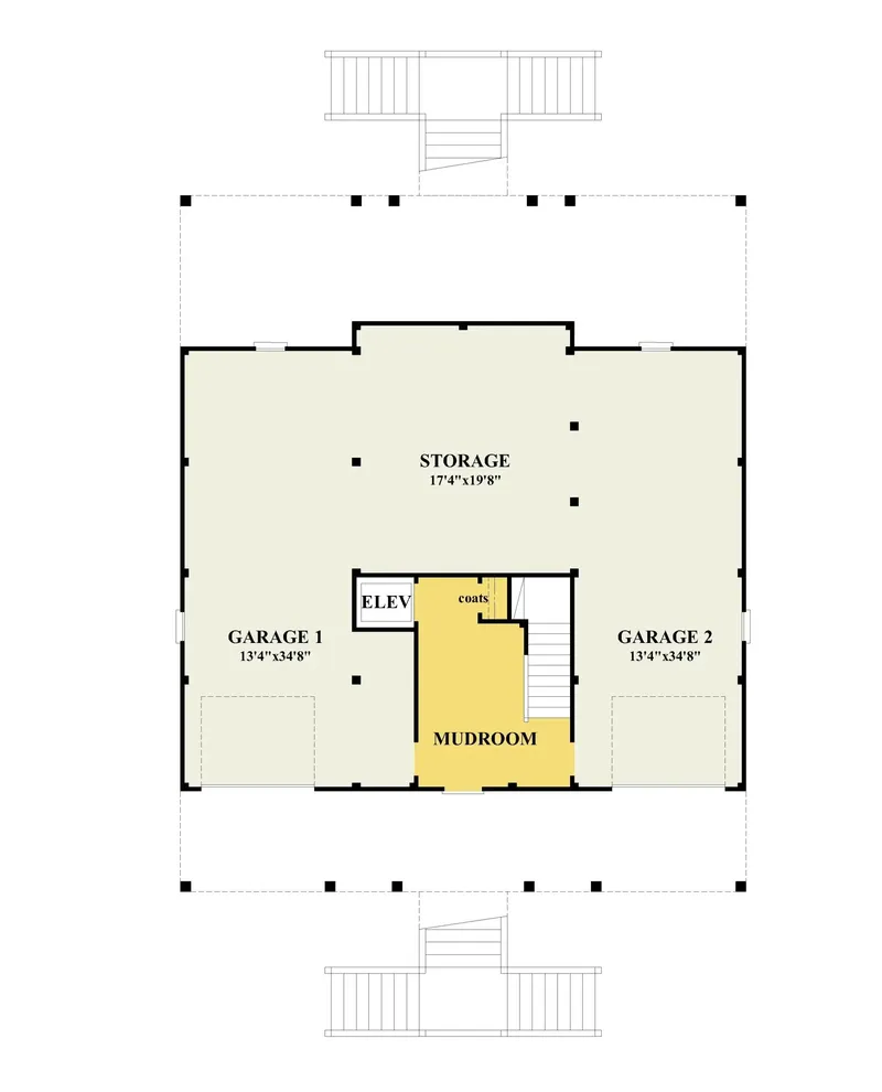 Piwnica 5 – Projekt domu dwupiętrowego o pow. 362 m², 3 Sypialnie — 35553R