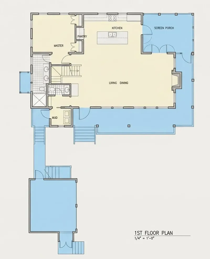 Parter 13 – Projekt domu z poddaszem użytkowym o pow. 233 m², 4 Sypialnie — 67118R