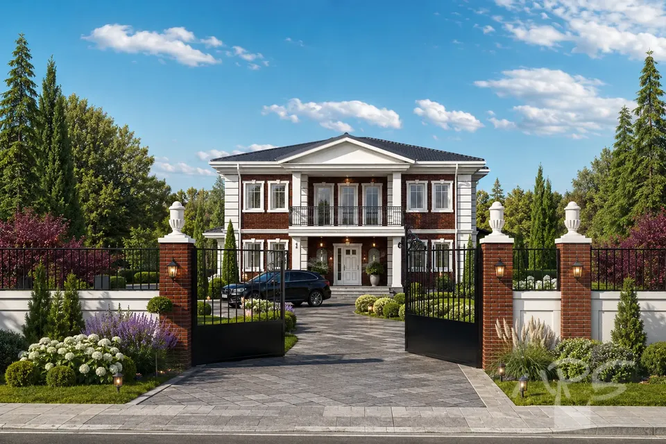 Główne obrazy 2 – Projekt domu piętrowego o pow. 233 m², 3 Sypialnie — 84432R
